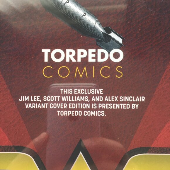 2020 DC Comics Wonder Woman Jim Lee Torpedo Comics Variant CGC 9.8 - Picture 12 of 12